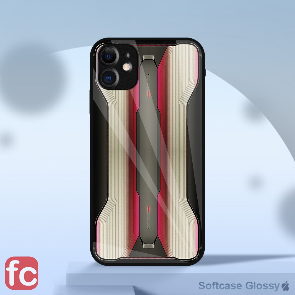 [FR80] Softcase Glossy Iphone 11 12 13 14 15 Pro Max Mini X XR 7 8 9 6 Case IP Premium Kilau Mirror 