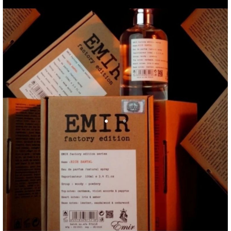 EMIR FACTORY EDITION RICH SANTAL EDP 100ML