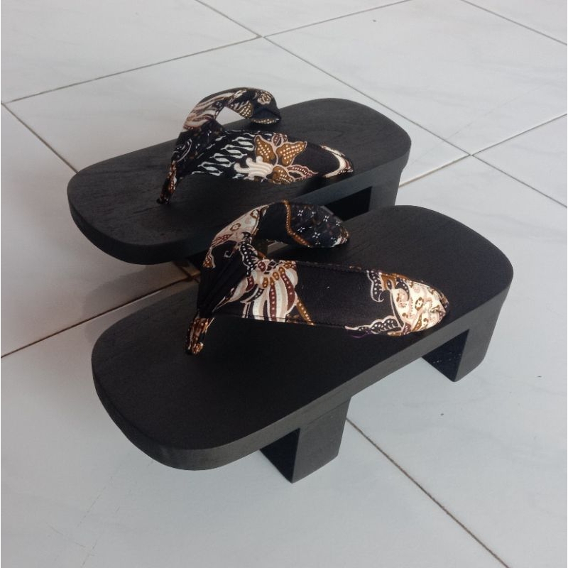 Bakiak japan sandal kayu geta jepang