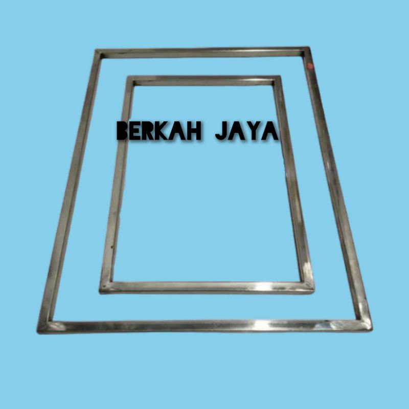 bingkai perata adonan kue kering, bingkai saja tebal 1cm