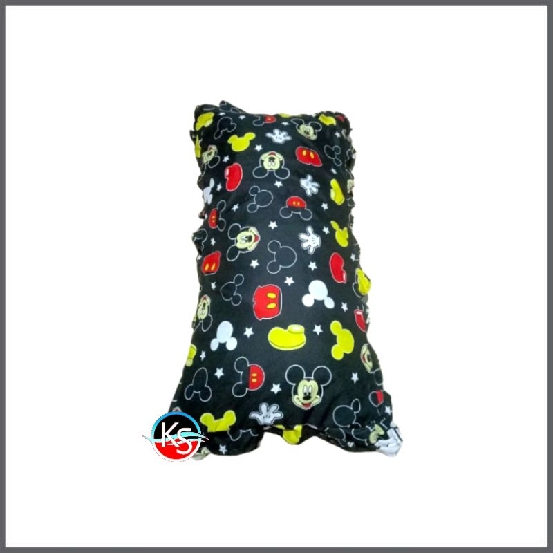 Sarung Bantal Cinta Jumbo Motif Mickey Mouse Hitam