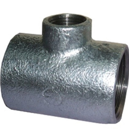 Verlop Tee 2" x 1/2" besi Galvanis Reducer tee 2" x 1/2" besi