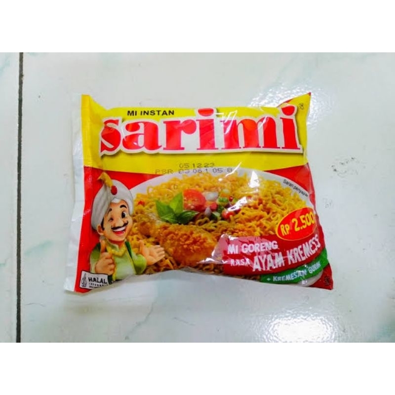 

Mie goreng Sarimi goreng kremes 70gr