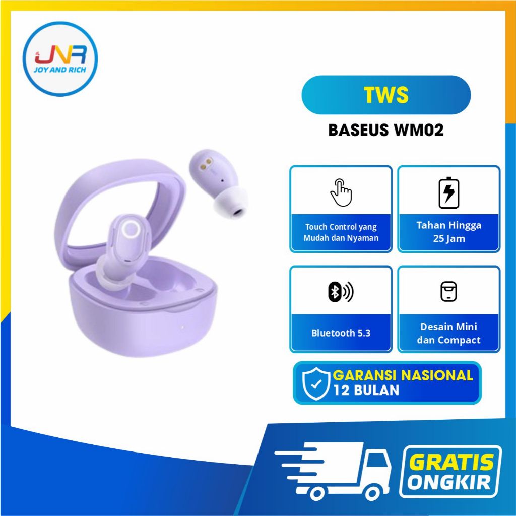 KIIP Baseus WM02K / Bowie WM02 TWS True Wireless Earbuds Bluetooth Earphone