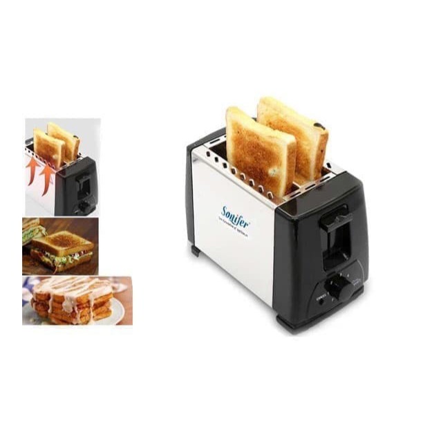 Sonifer SF-6007 - Pemanggang Roti Tawar - Roti Otomatis Loncat NEW