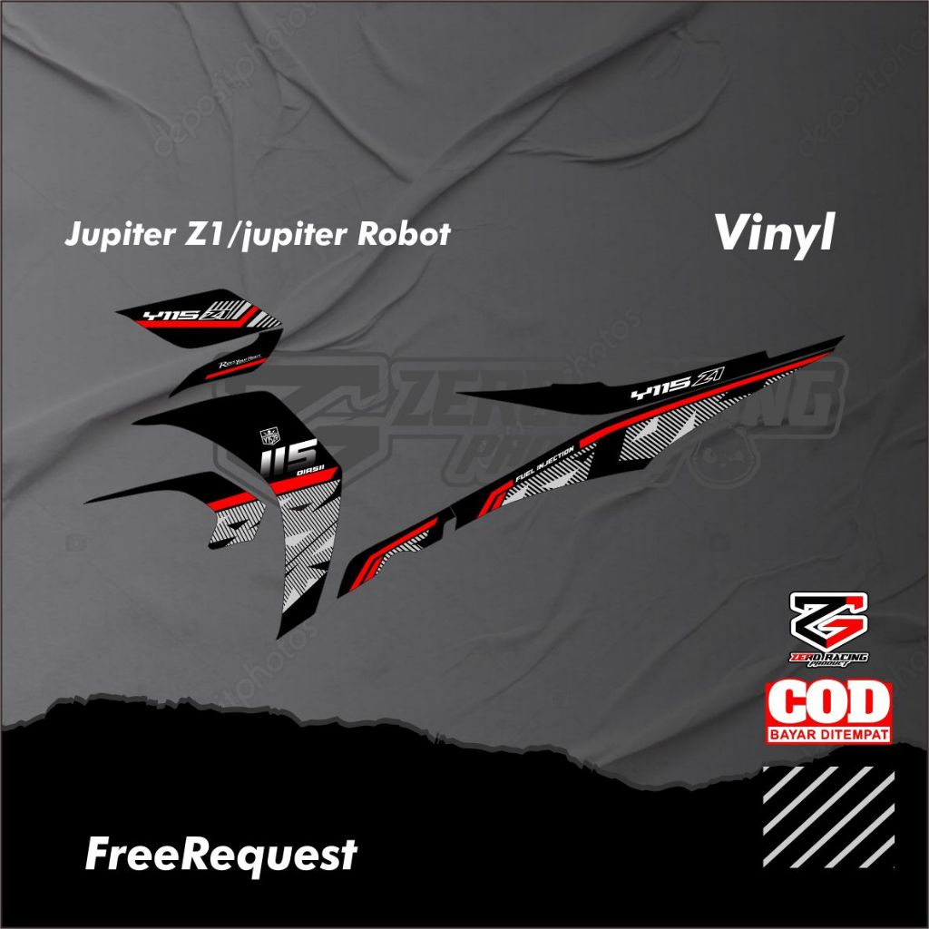 Striping variasi - striping Jupiter Z1 striping yamaha jupiter z1 - striping jupiter robot free requ