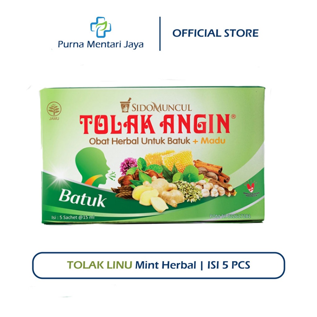

Tolak Angin Batuk Sidomuncul Box isi 5 Sachet | Purna Mentari Jaya