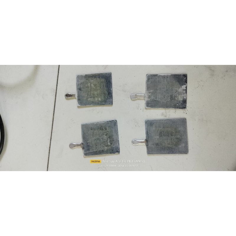 PLAT SEL NEGATIF (-) AKI MOTOR UKURAN 5,3 Ah