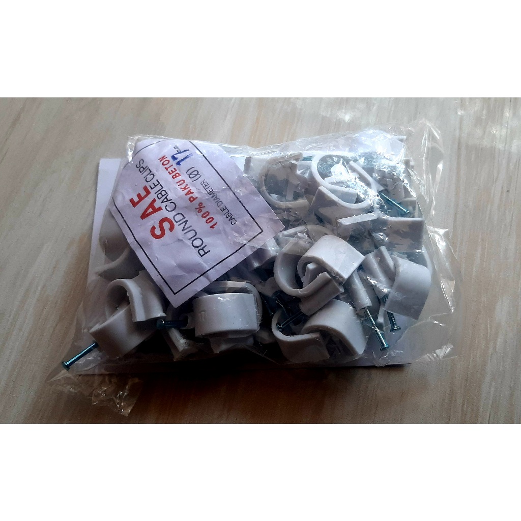 Klem Kabel 17mm, Klem Selang Gas, Klem Paralon Kecil