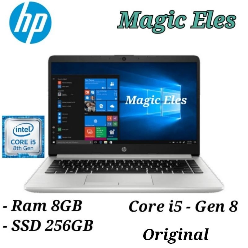 Laptop HP 430 G6 intel i5 gen8 Ram 8GB SSD 512GB Windows 10