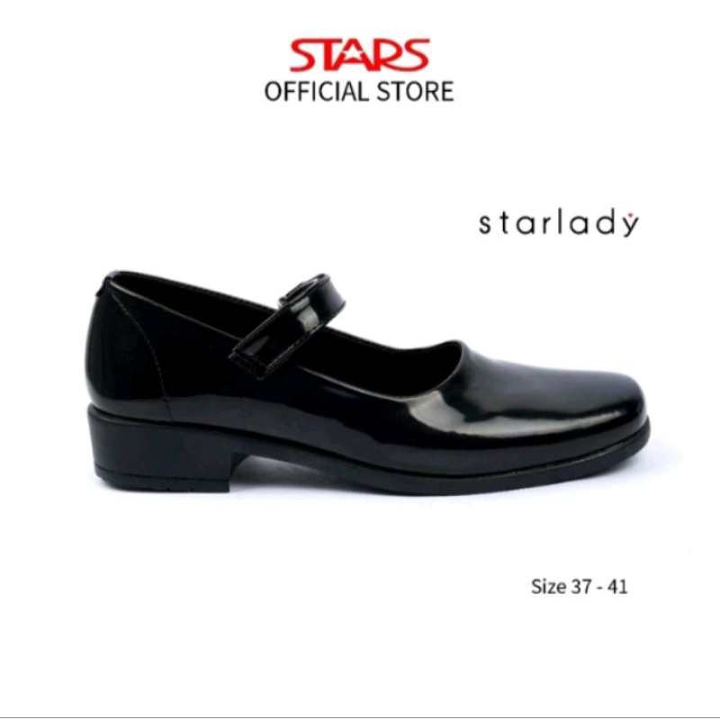 STARLADY Sepatu Formal /Sepatu upacara Hitam