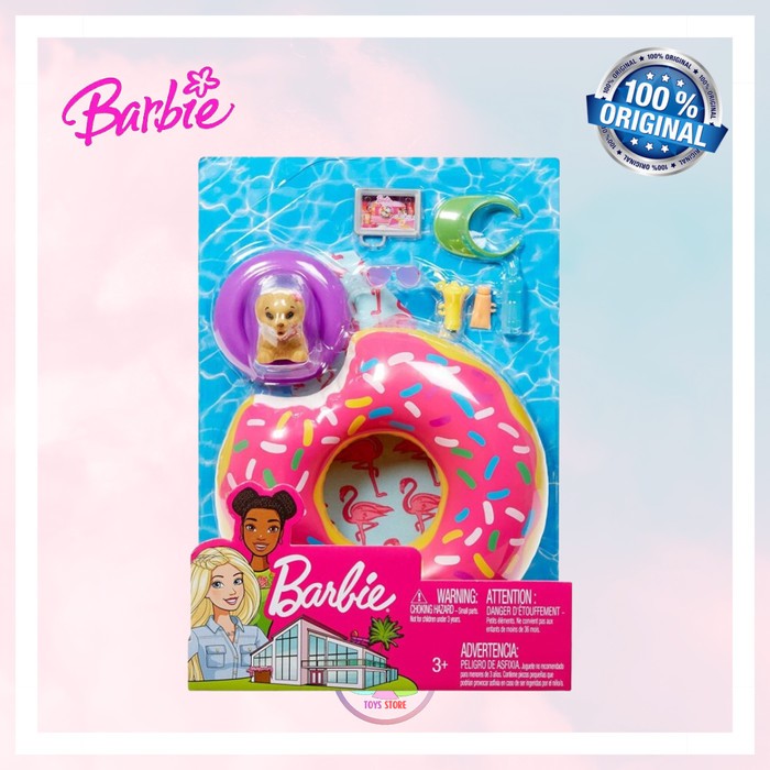 BARBIE Outdoor Furniture Floating Donut - Original Mattel