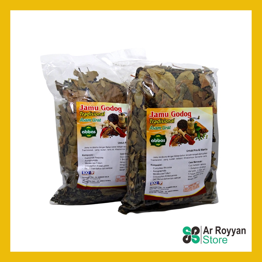 

JAMU GODOK / GODOG RHEUMATIK ASAM URAT ABBAS