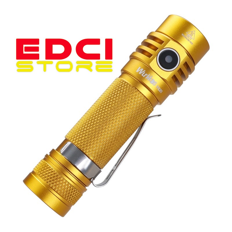 Golden Wurkkos WK03 TLF Edition, Nichia 519A, 5000K, 1200lm High CRI