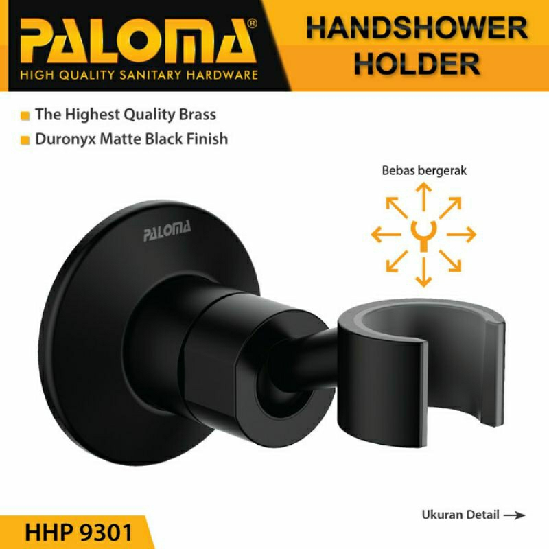 PALOMA HHP 9301 Shower holder gantungan hanger dudukan shower