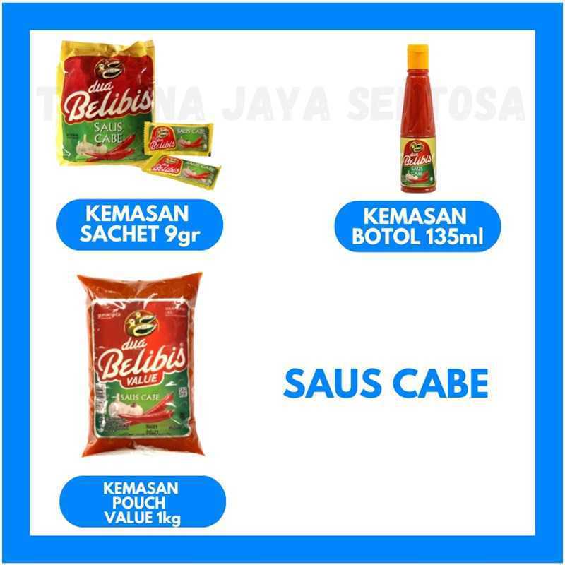 

Dua Belibis Saus Sambal Cabe Saos Tomat Sachet Botol Pouch Ori Var