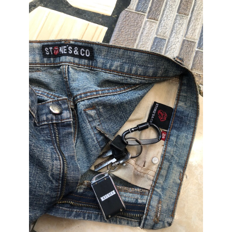 DENIM PANTS THE ROLLING STONES VINTAGE