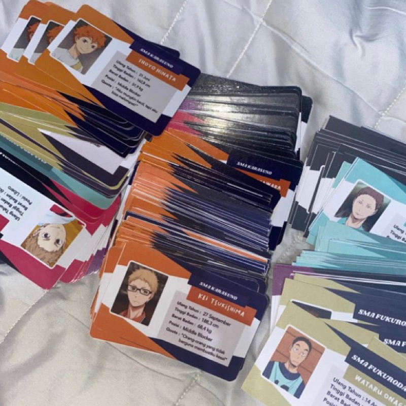 mellow kiyow | haikyuu id card satuan