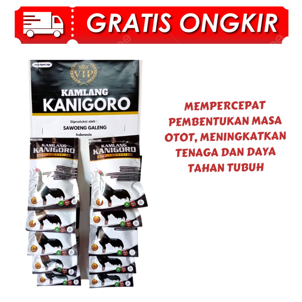 KAMLANG KERING KANIGORO 1 RENTENG - meningkatkan daya tahan tubuh