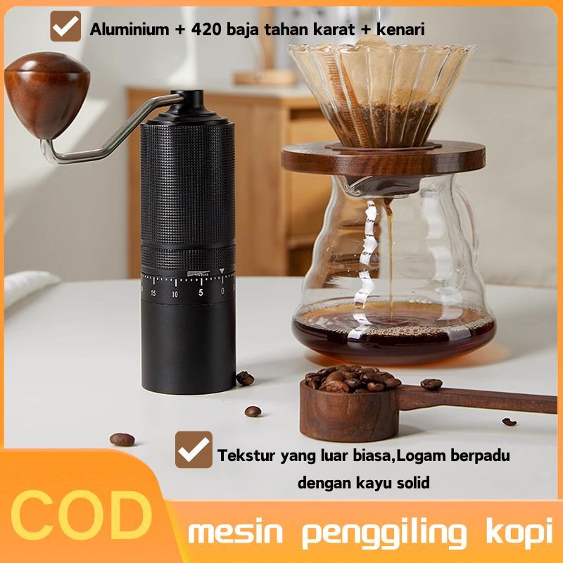 Pembuat Kopi Tangan, Mesin Kopi, Penggiling Biji Kopi, Biji Kopi Giling, Mesin Kopi Manual