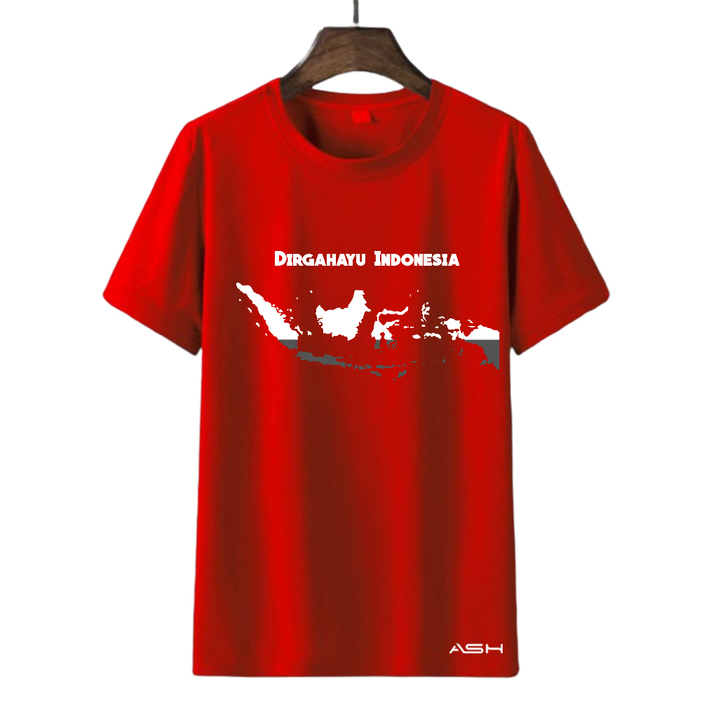 ASH Kaos Distro Kemerdekaan Cotton Combed AK105