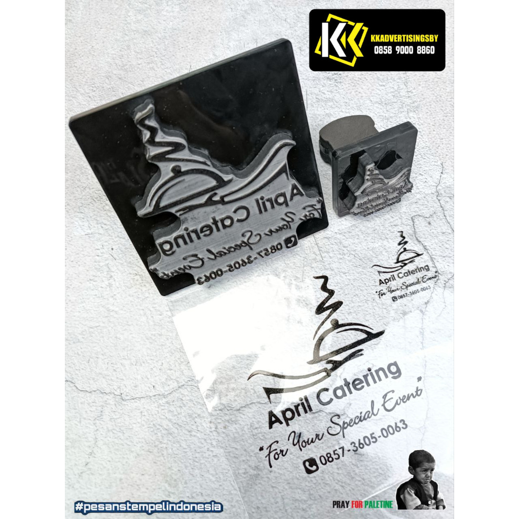 

Jual Stempel Plastik Catering Sablon Plastik catering