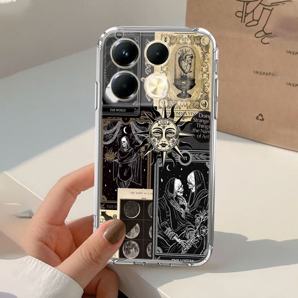 CASE INFINIX NOTE 40 - Casing INFINIX NOTE 40 PRO 5G Terbaru 2024 AERO STORE [ MOTIF 52 ] Silikon - 