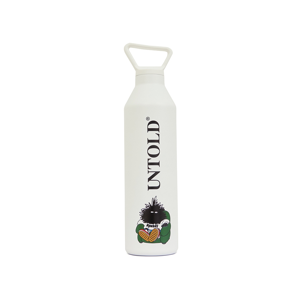 UNTOLD X YKHA AMELZ NARROW MOUTH BOTTLE - WHITE