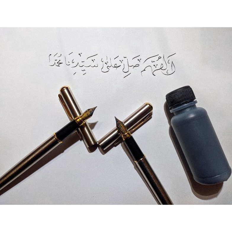 

KODE D6Y6 pena kalam tutul sudah di asah siap pakai untuk lugot kitabsurah fountain pen