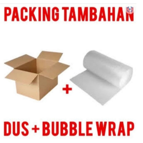 

Bubble Wrap / Kardus / Fragile / Perlindungan Tambahan untuk Paket Pesanan