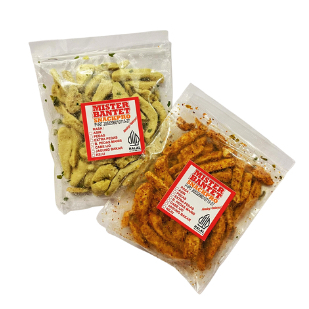 

BASRENG STICK DAUN JERUK 70gr I BASRENG GORENG GURIH PEDAS | MISTER BANTET SNACKPRO