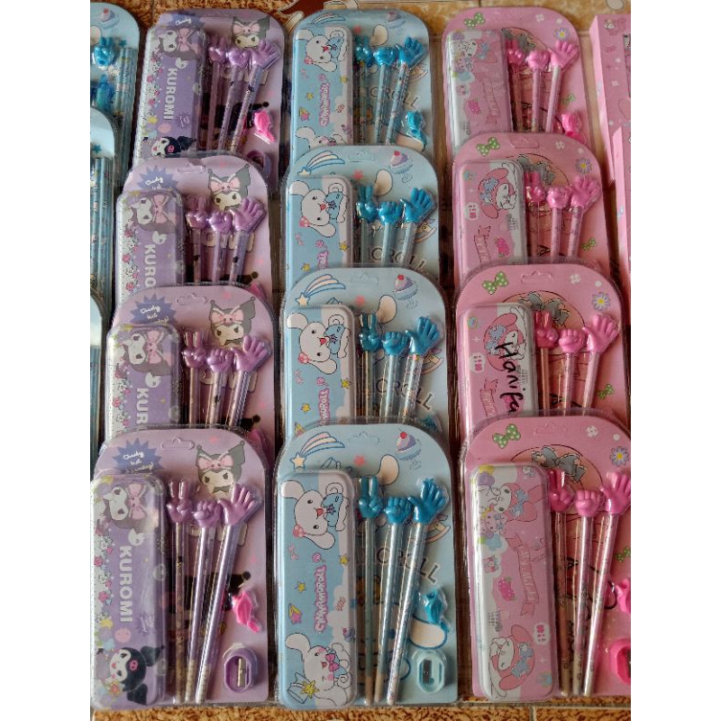 

Set Atk Sanrio tempat pensil