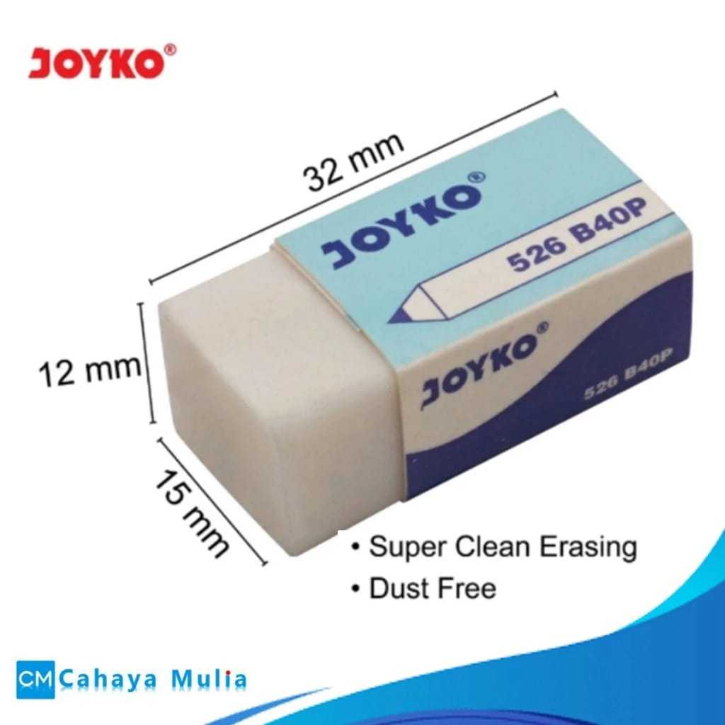 

Penghapus / Stip Joyko Putih Kecil (40PCS)