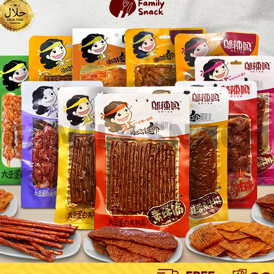 

PROMO SALE Latiao Family Snack HALAL Wulama Gluten Latiao Snack a Vegetarian Food