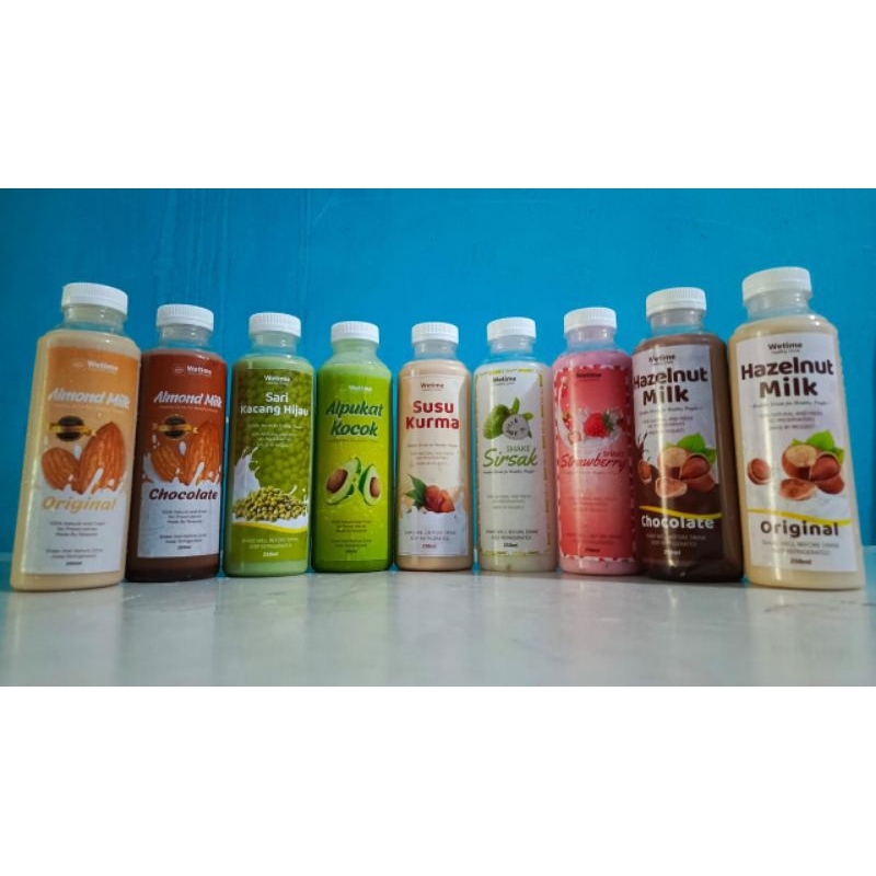 

Minuman Segar Produk Wetime Uk. 250ml