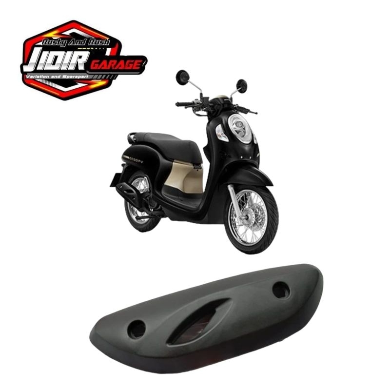 Cover Knalpot Scoopy 2023 Tameng Knalpot Scoopy 2023 Tutup Knalpot Scoopy 2023 Prestige 2020 - 2024
