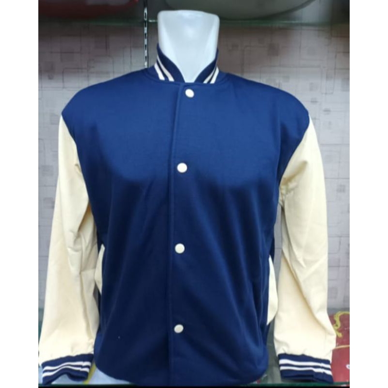 varsity navy krem baseball