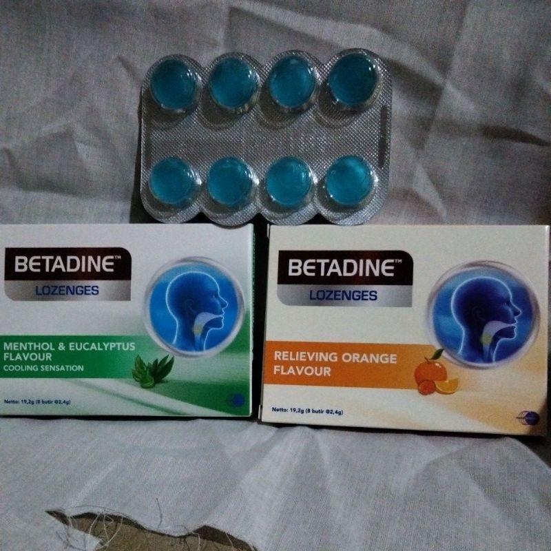 

PERMEN BETADINE 8butir/kotak