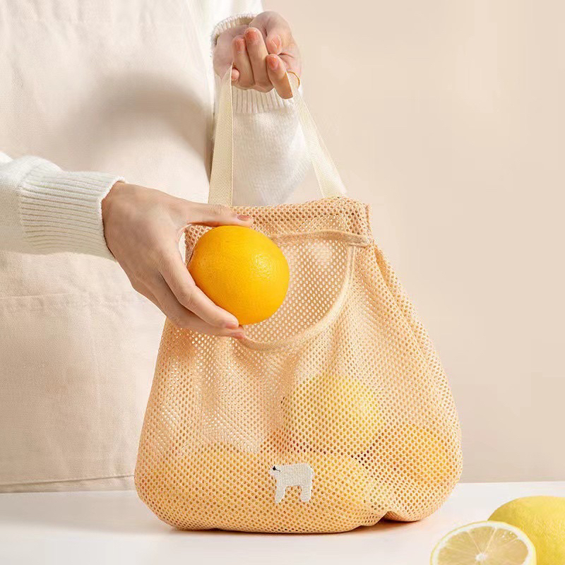 Tas jaring keranjang gantung tempat buah/bawang dll