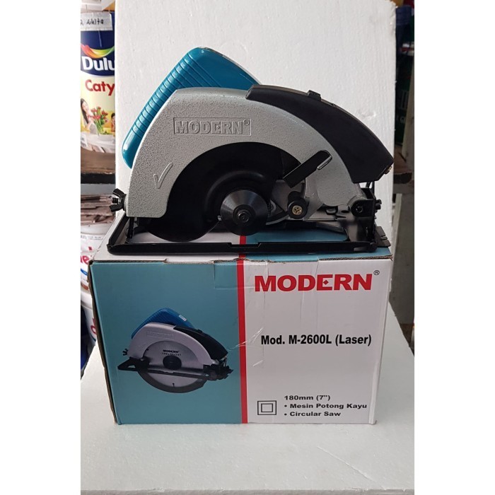 MODERN M2600L Circular Saw 7 Inch Gergaji Listrik Circle Potong Kayu Mesin M-2600 L M-2600L M2600 L