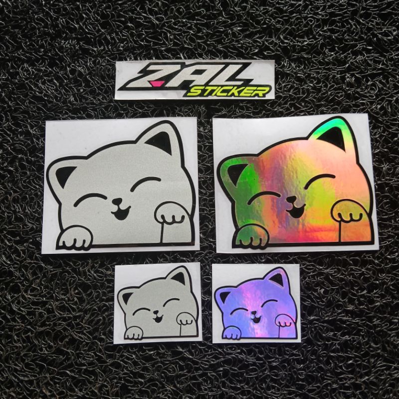 

sticker kucing lucu sticker panda sticker cutting