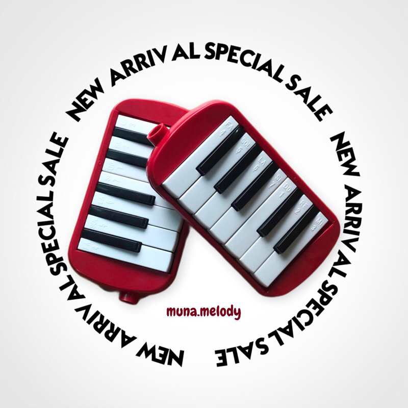 Pianika 7 Not Basuri/READY/COD/FREE STIKER