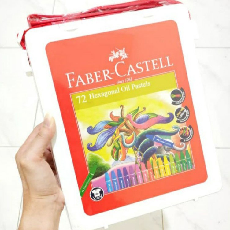 

ART K7N Faber Castell 72 Hexagonal oil pastel Crayon isi 72