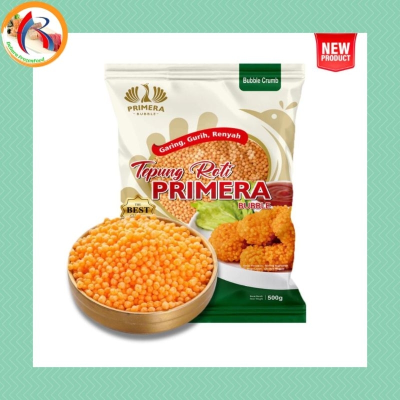 Primera Tepung Roti Bubble Crumb 500gr || Bubble Crumb