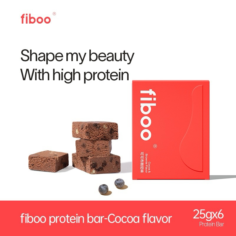

Fiboo Protein bar no sugar whey protein