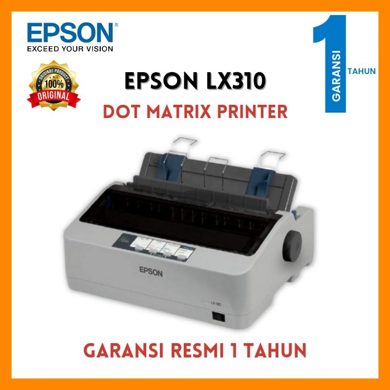 Printer Epson Dotmatrix LX310 / Epson LX-310 — GARANSI RESMI / BARU