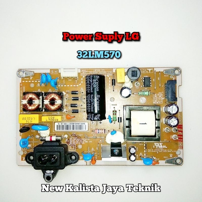 POWERSUPLY TV LG 32LM570 ORIGINAL EAX67165201 PSU 32LM570 REGULATOR TV 32LM5700 PSU LG 32LM570 MESIN