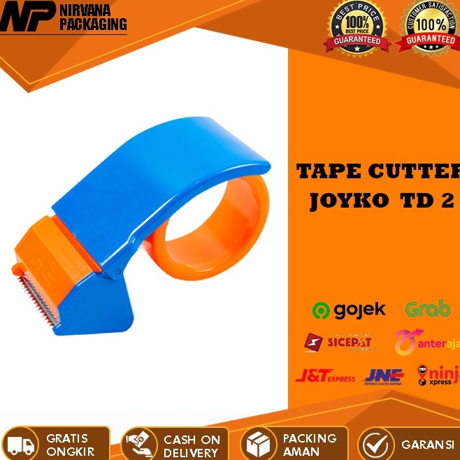 

Promo Belanja TAPE CUTTER TAPE DISPENSER JOYKO TD 2 TD2 PEMOTONG TEMPAT LAKBAN