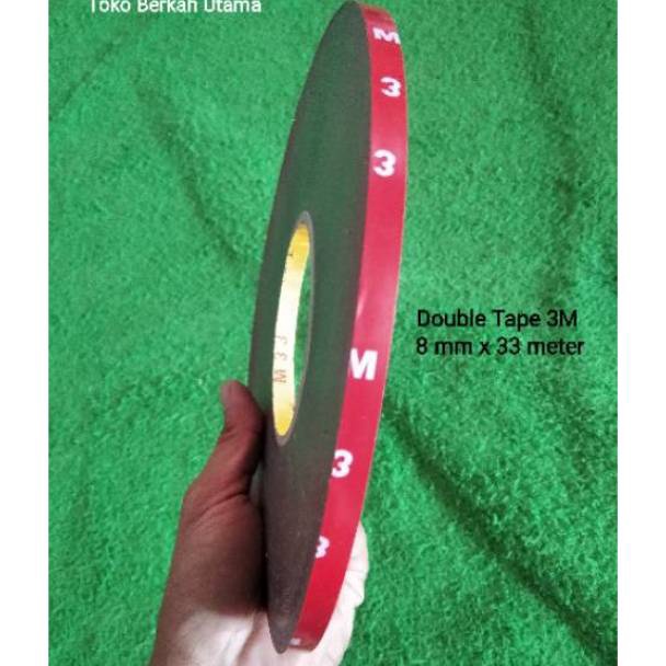 

KODE E4W Double Tape 3M Original Busa Foam Merah 8mm x 33 meter