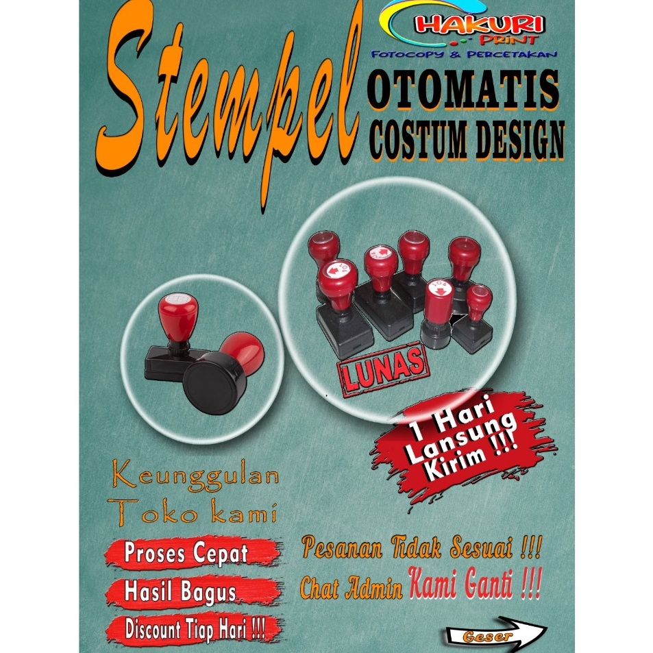 

Obral Belanja Stempel STANDAR Stempel Stempel flash Stempel custom Stempel nama Stempel murah Stempel perusahaan